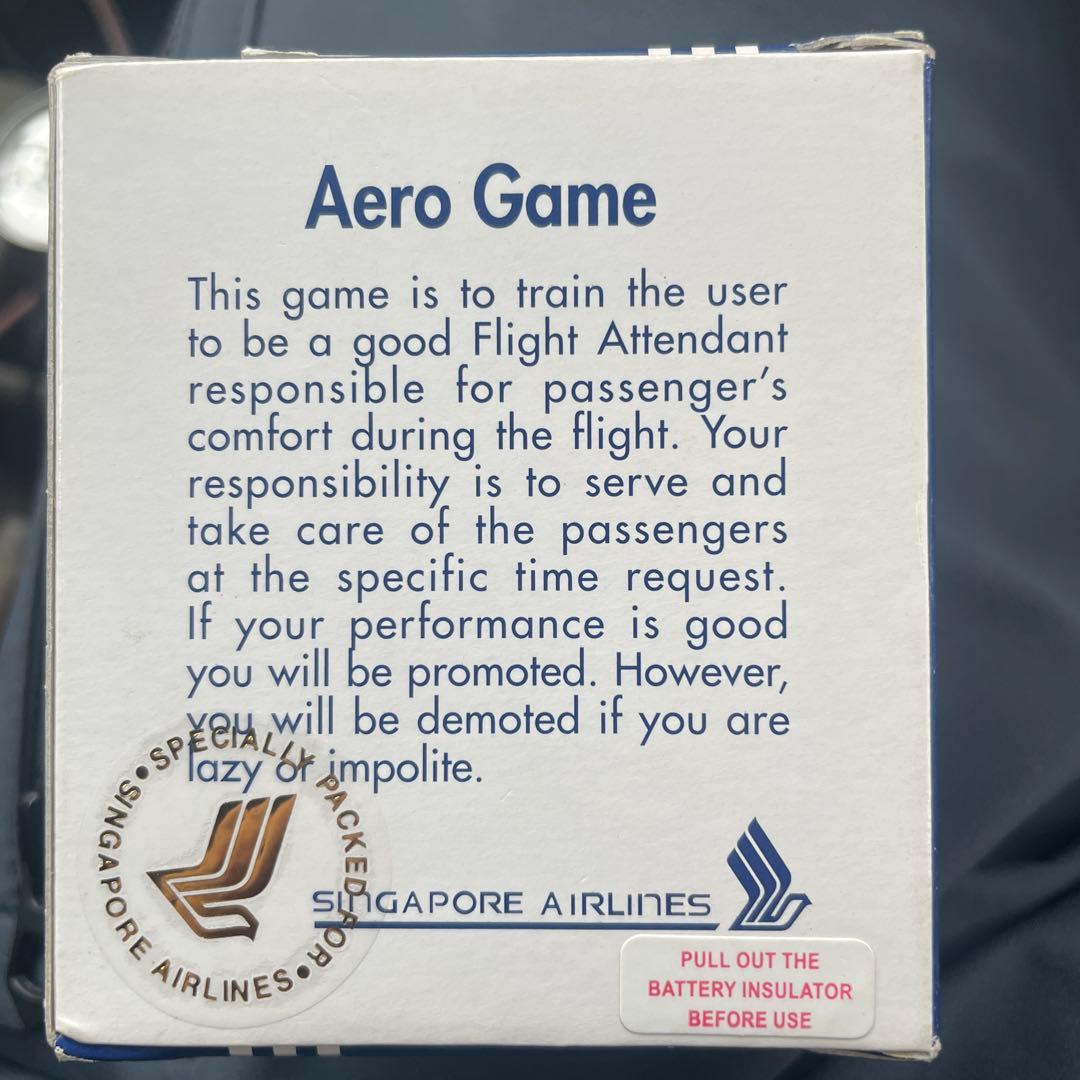 その他 Singapore Airlines Aero Game