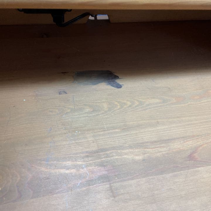 カントリー　学習机　キズ等