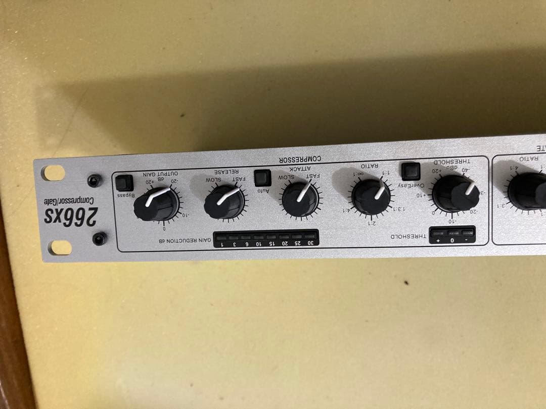 DTM・DAW dbx 266XL 266XS