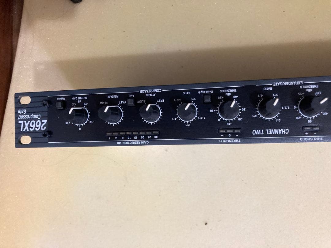 DTM・DAW dbx 266XL 266XS