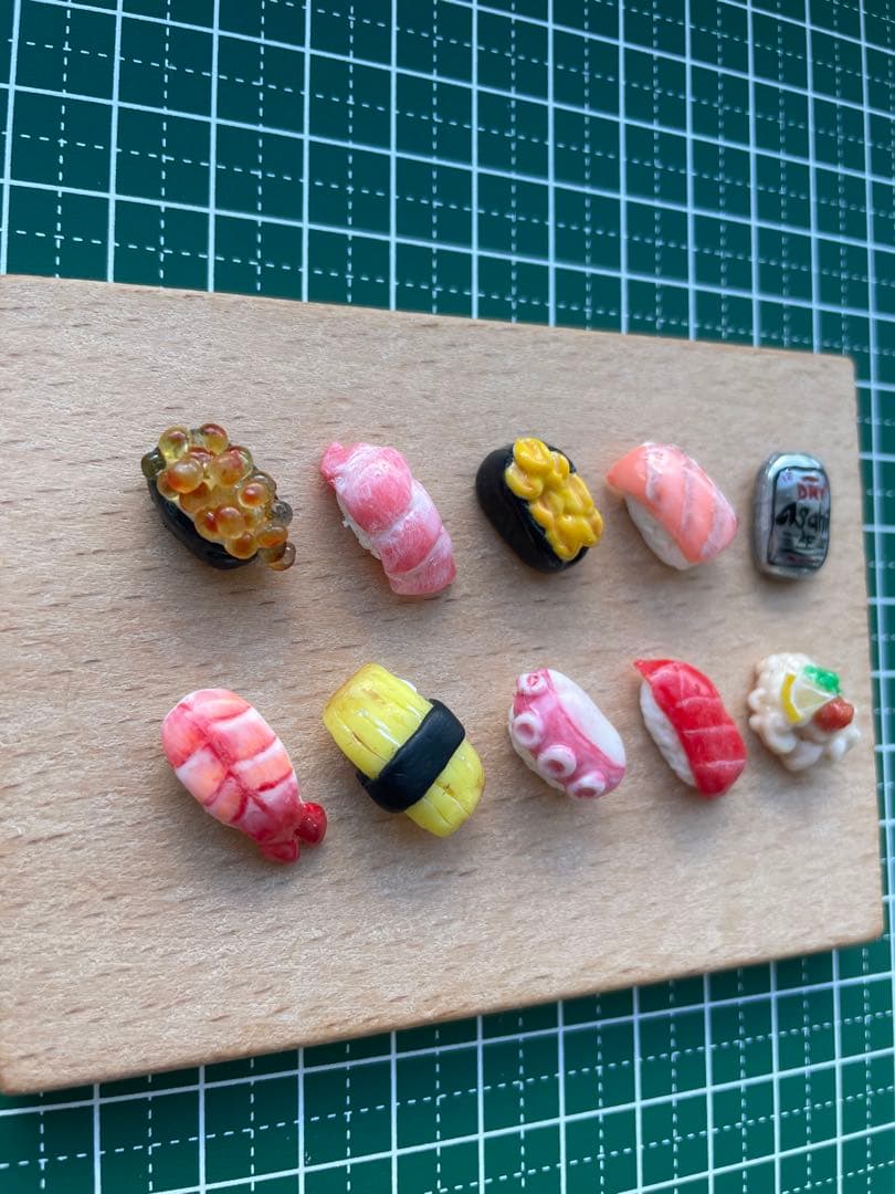 お寿司　ネイルパーツ　3dパーツ