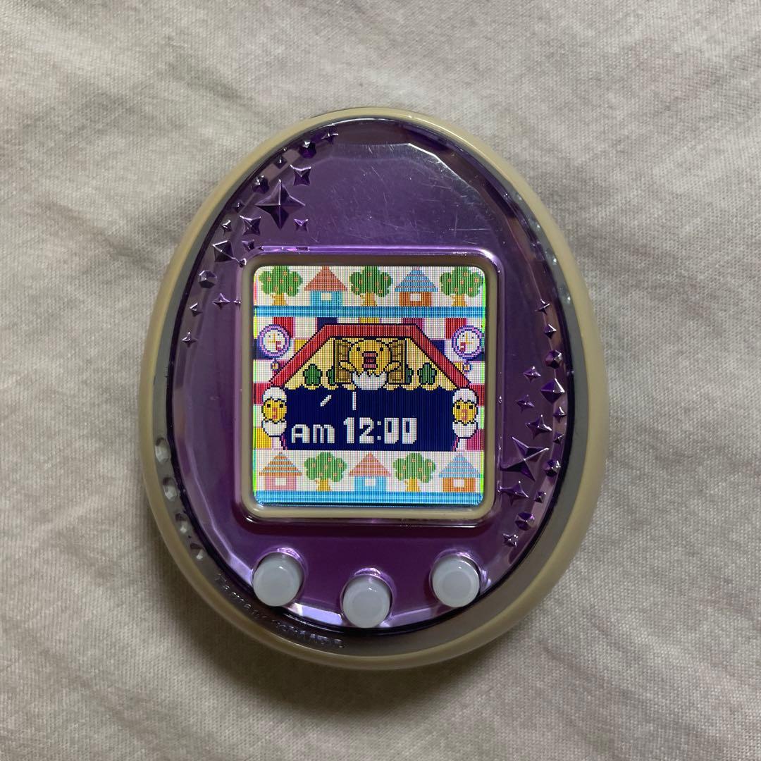 動作確認済み・説明書付き】たまごっちiDLパープル - メルカリ