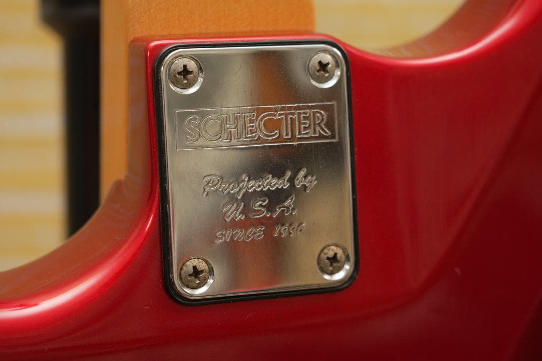 希少】SCHECTER Hellcat 初期型 3ミニハム仕様（激薄ネック） - メルカリ