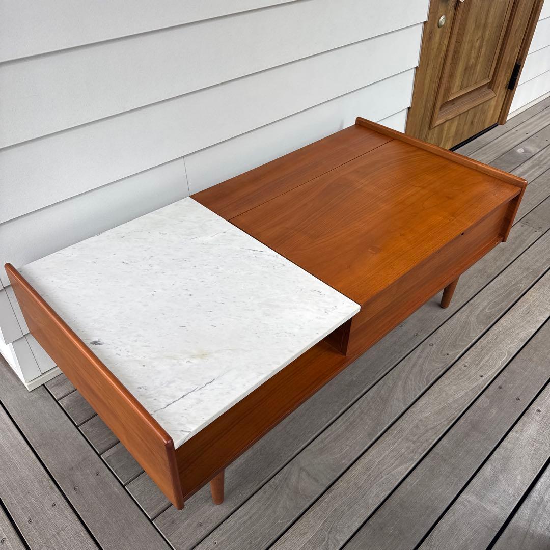 West Elm Coffee Table ウォールナット ミッドセンチュリー