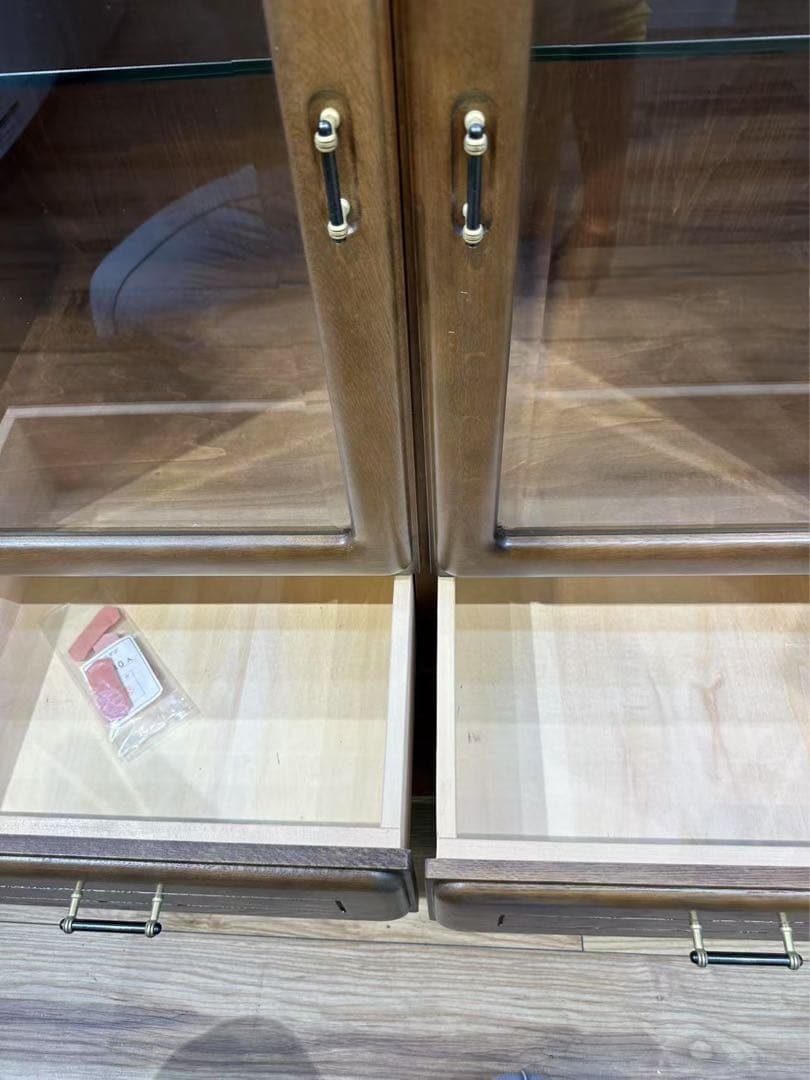 karimoku コロニアル リビングボード サイドボード照明付