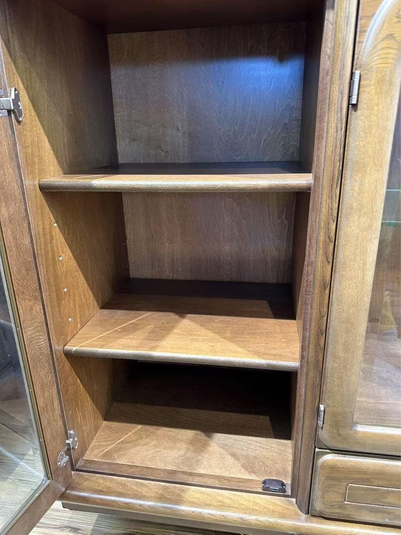 karimoku コロニアル リビングボード サイドボード照明付