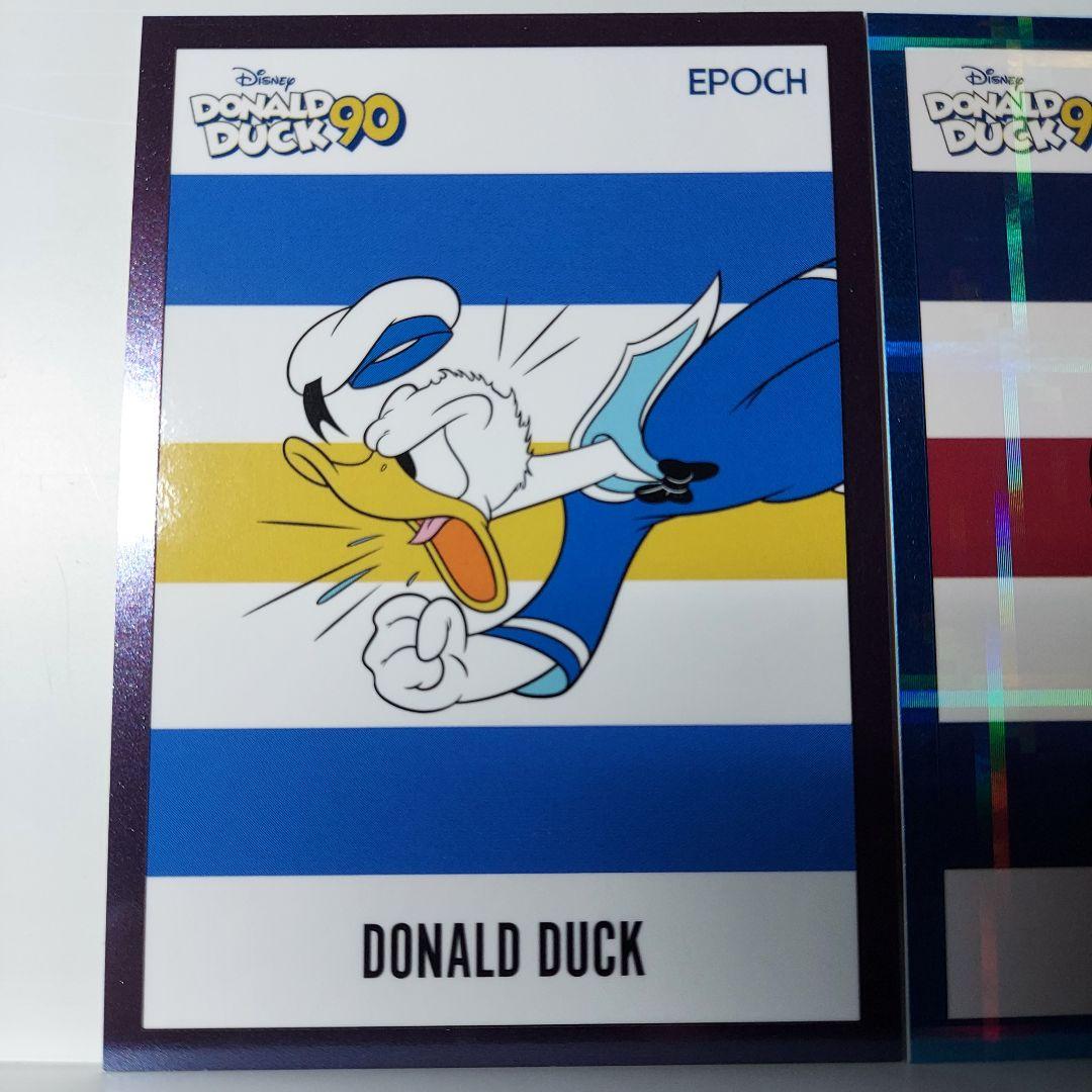 EPOCH ドナルドダック 90周年 プレミアムコレクションカード シリアル4