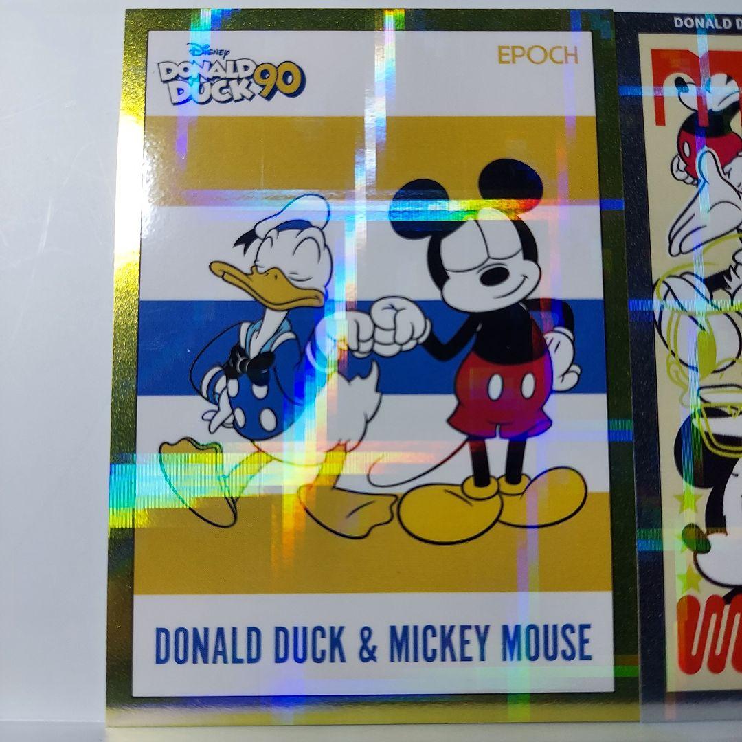 EPOCH ドナルドダック 90周年 プレミアムコレクションカード シリアル4