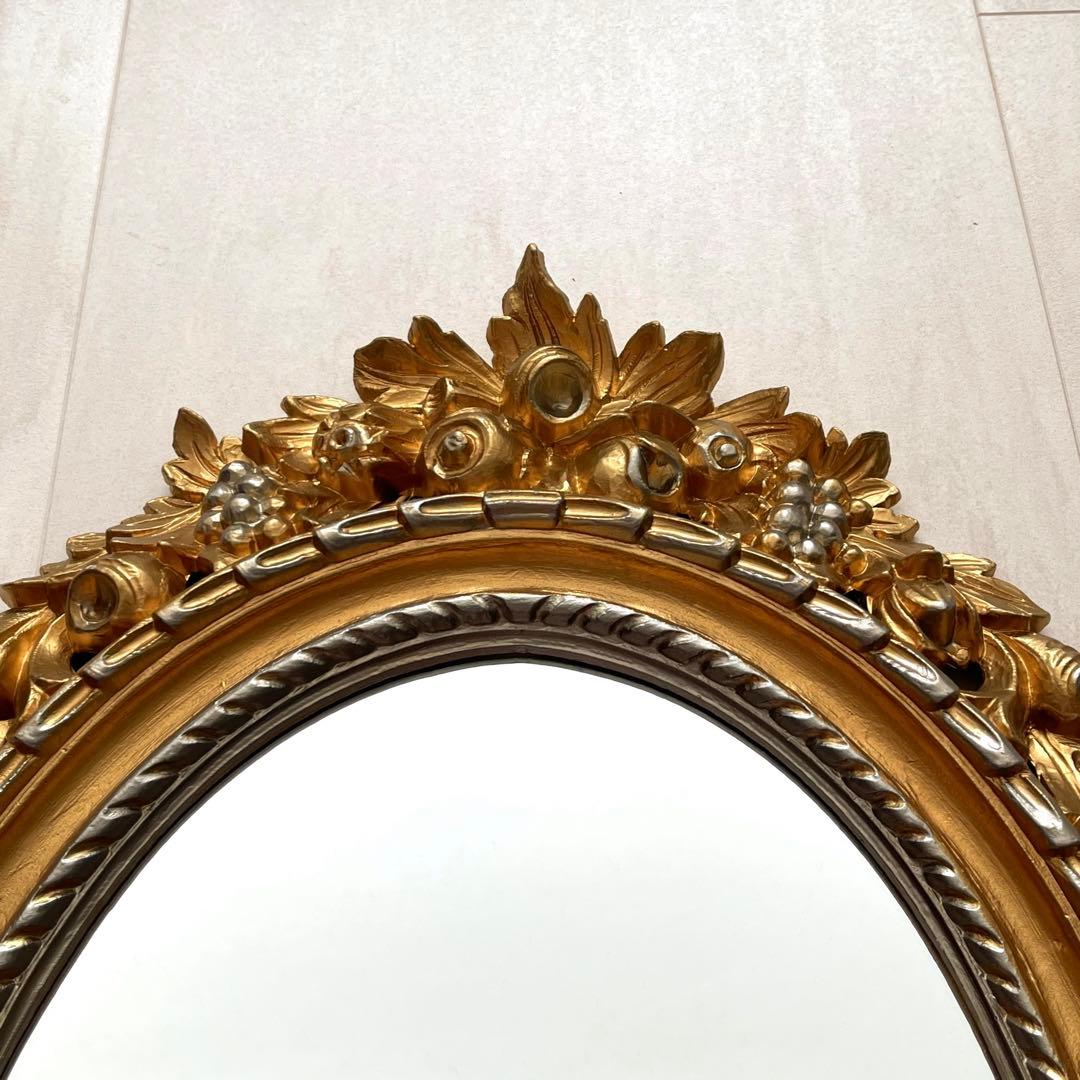 ⭐︎美品⭐︎イタリア製 アンティーク調 ウォールミラー