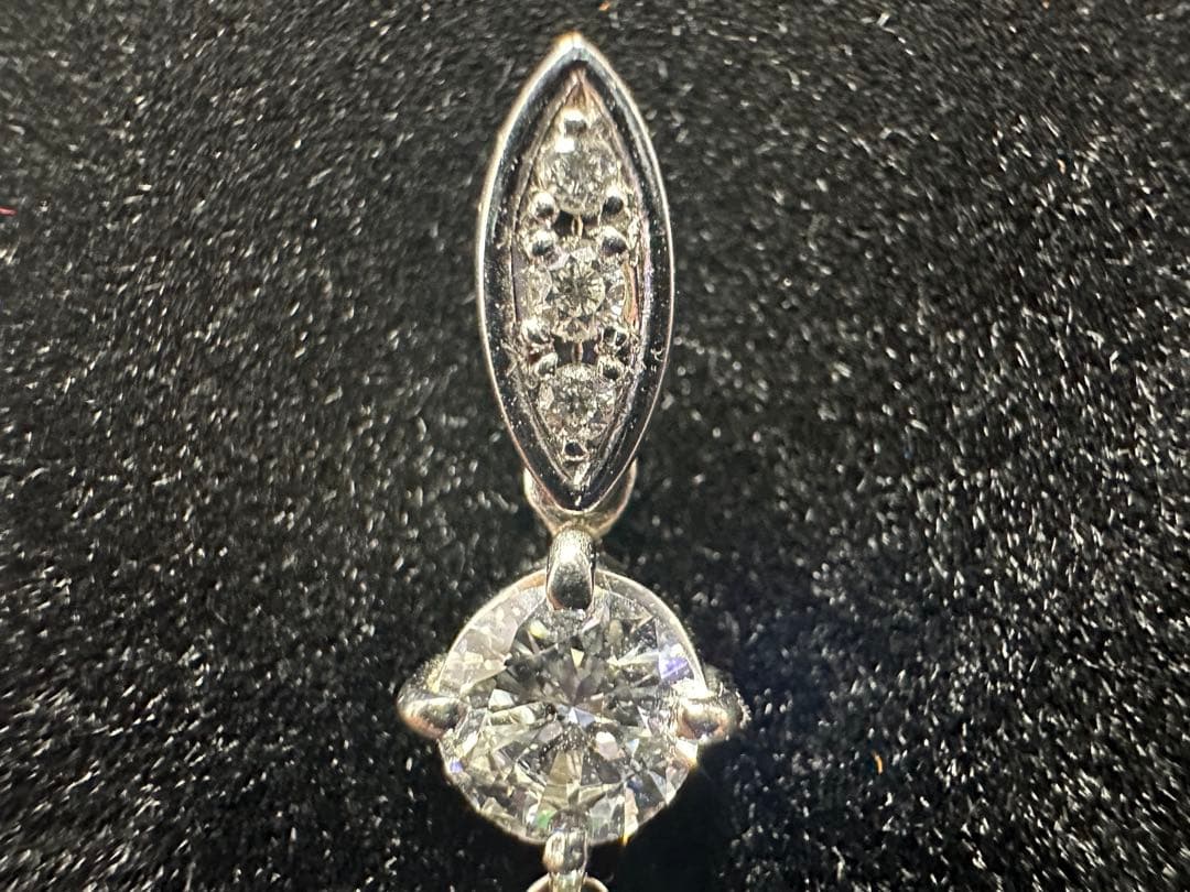 ブラックオパール　ダイヤ　ペンダントトップ　O 1.29ct D 0.40ct