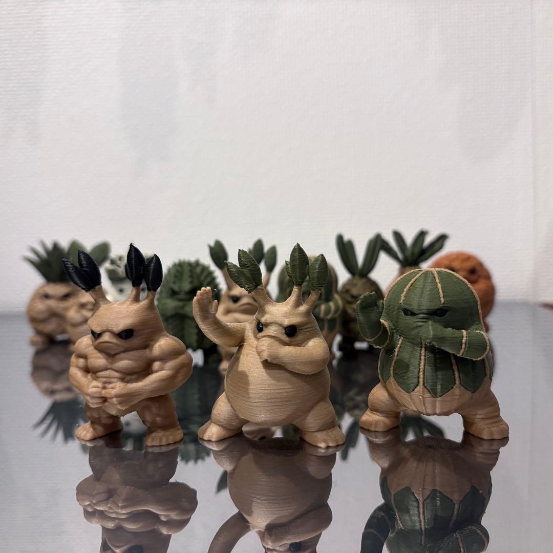 多肉植物・塊根植物フィギュア XS サイズ 6体セット - メルカリ