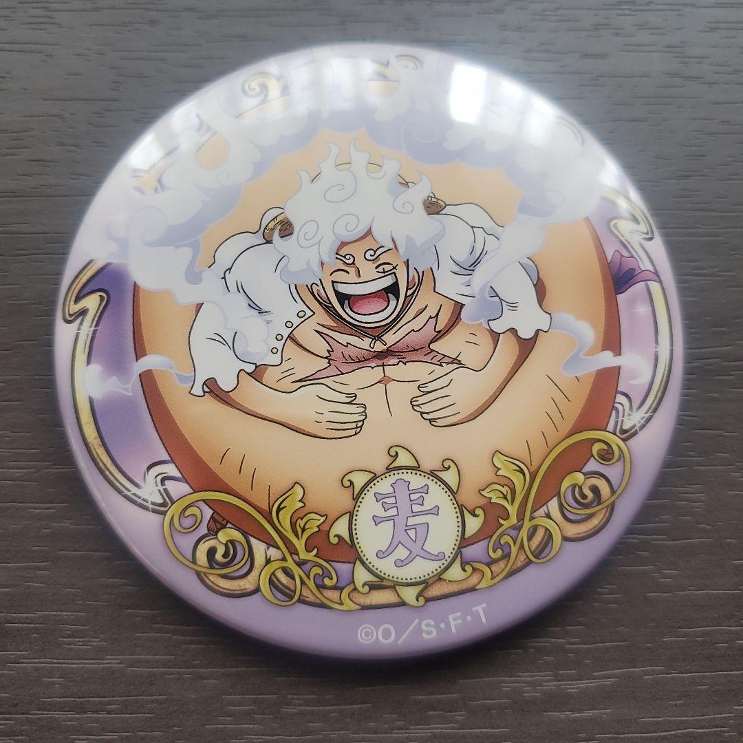 ワンピース ONEPIECE 輩缶バッジ ギア5 ニカ ルフィ - メルカリ
