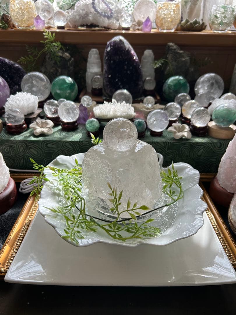 ✨破格✨絶品‼️水晶☆噴水☆天然石⭐︎ファウンテン☆秘蔵品⭐︎1321g