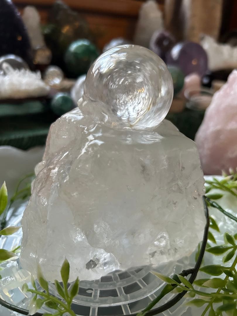 ✨破格✨絶品‼️水晶☆噴水☆天然石⭐︎ファウンテン☆秘蔵品⭐︎1321g