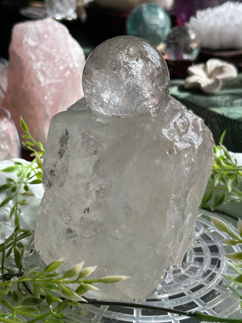 ✨破格✨絶品‼️水晶☆噴水☆天然石⭐︎ファウンテン☆秘蔵品⭐︎1321g