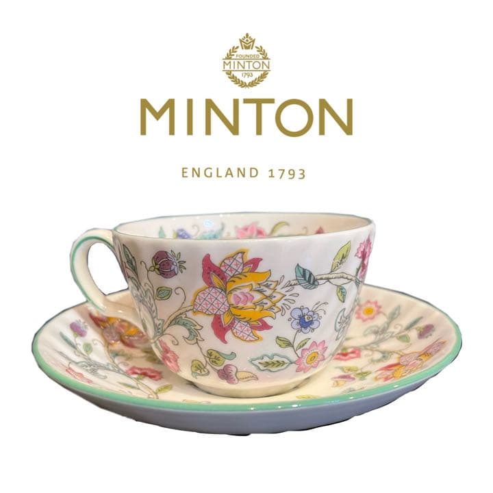 ミントンMINTON ティーカップ ソーサー - メルカリ