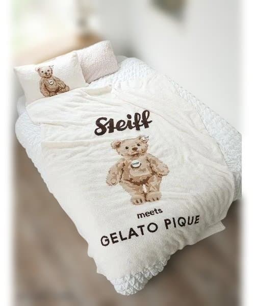 ジェラートピケ Jamesジャガードマルチカバー カラー：CRM　未開封