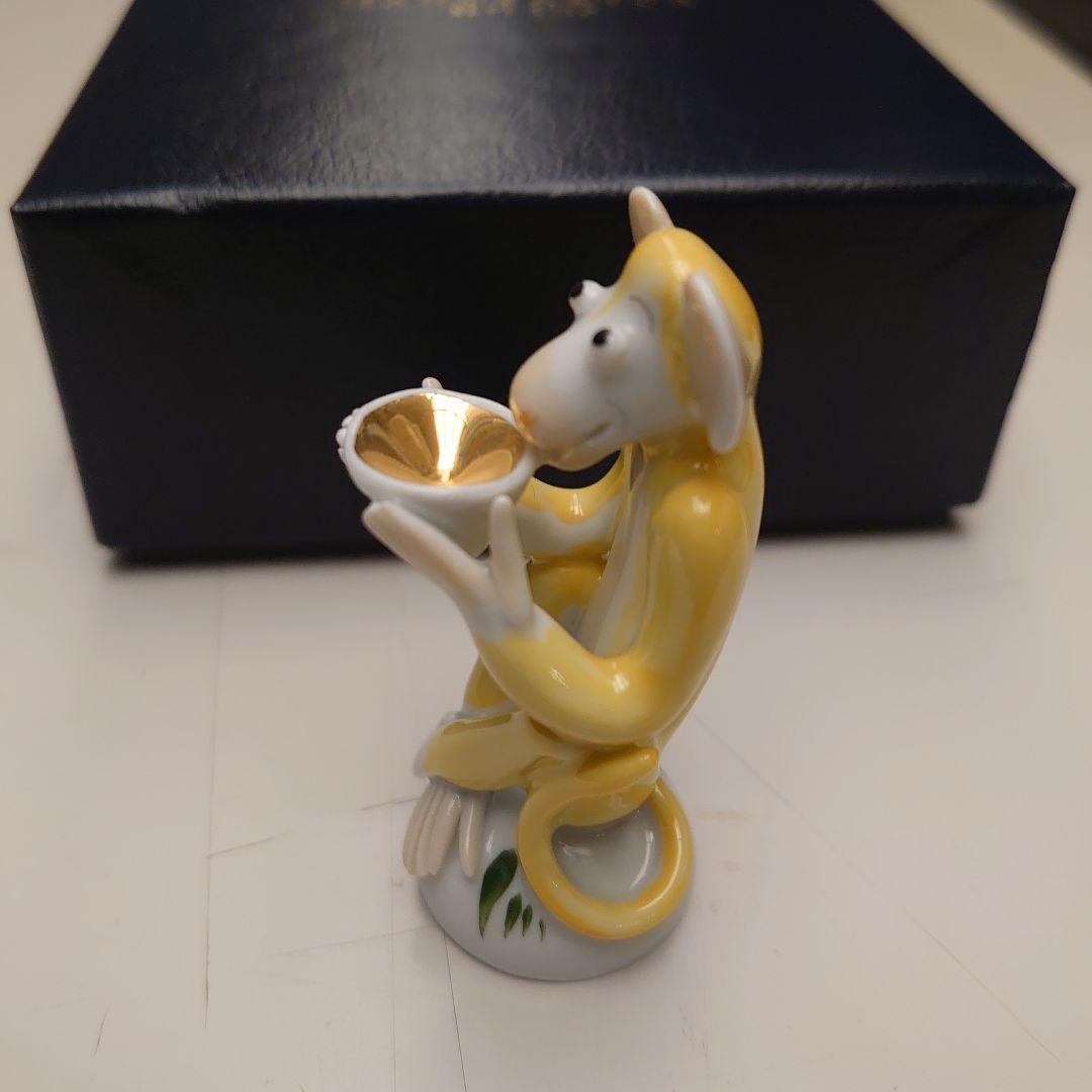 MEISSEN ミニサル/イエローフィギュア