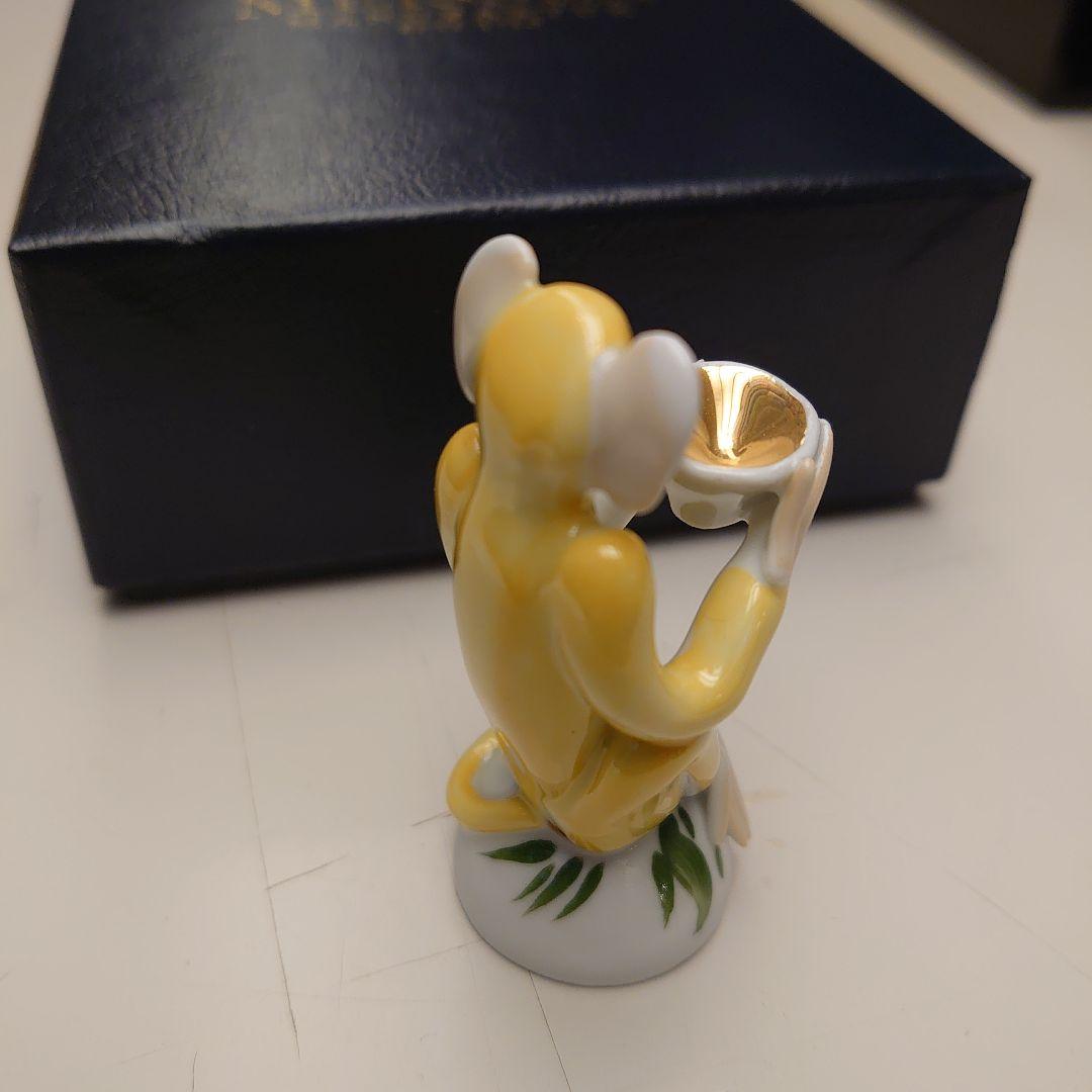 MEISSEN ミニサル/イエローフィギュア