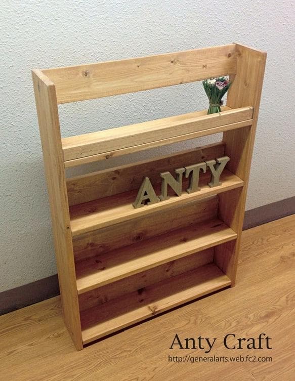 【サイズオーダー可】【引取可能】文庫本 まんが本収納棚 飾り棚 幅64cm LO 引取可能】薄型のオープンラック 文庫本 まんが本収納棚 飾り棚 幅64cm