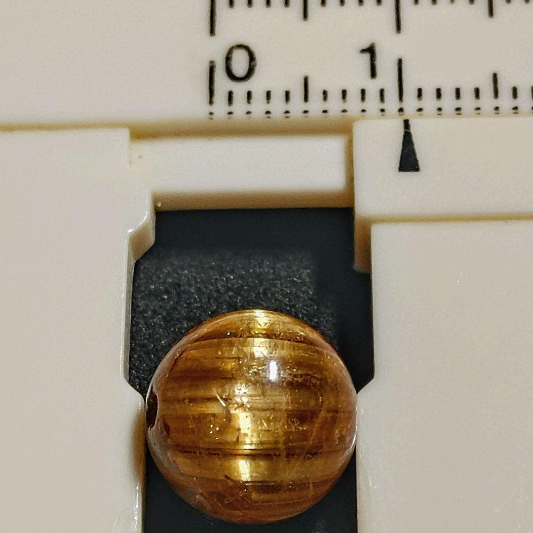 ☆リッチキャッツアイゴールデンルチル 10ミリ珠 ビーズS(SA+) - メルカリ