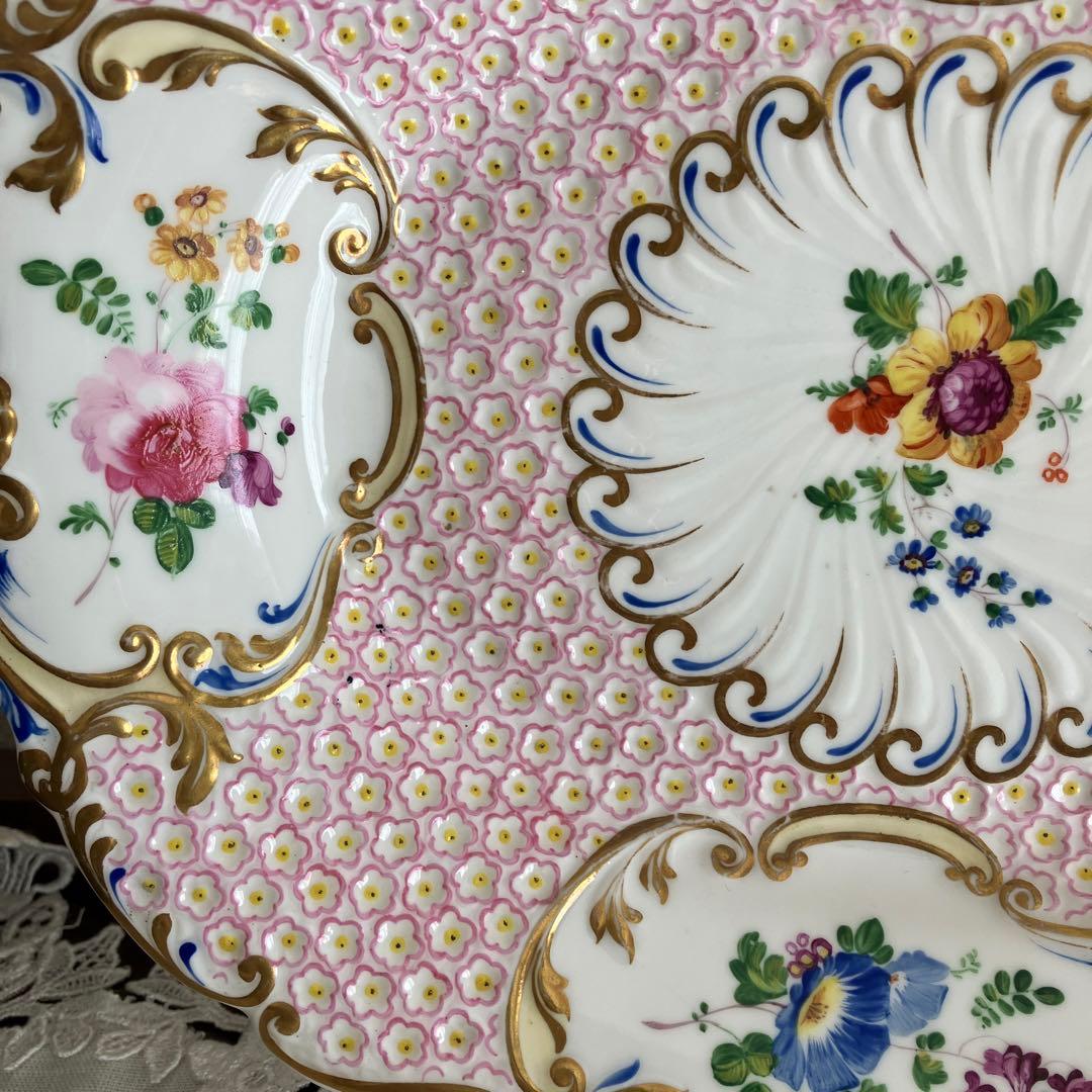 H&Rダニエル　メイフラワー　サービスプレート