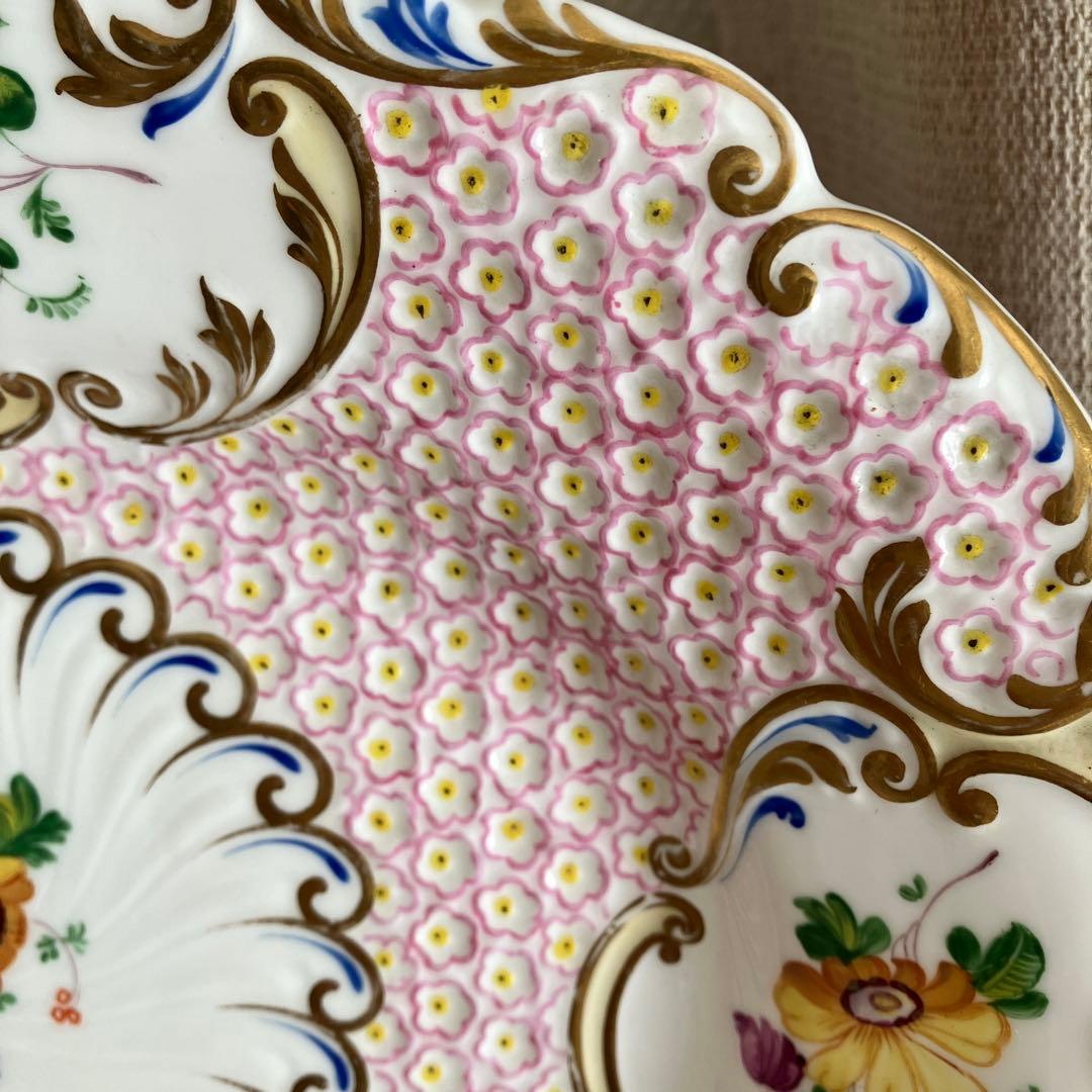 H&Rダニエル　メイフラワー　サービスプレート