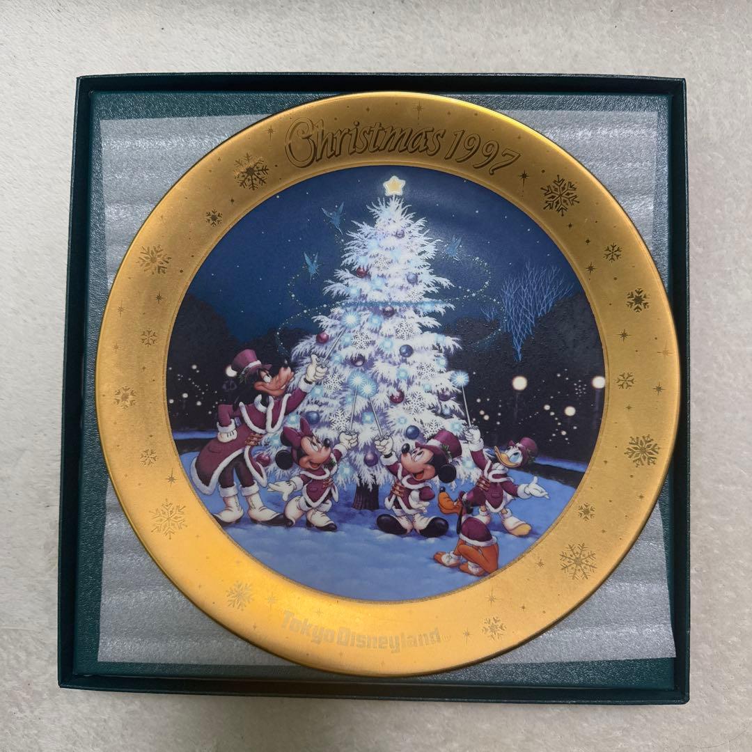 1997年 東京ディズニーランド クリスマスプレート - メルカリ