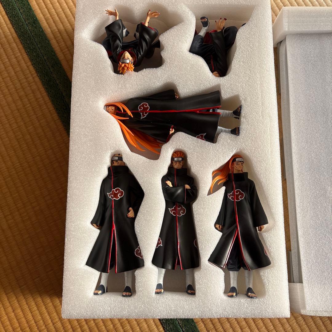 ナルト疾風伝　海外製ペイン六道フィギュア6体セット