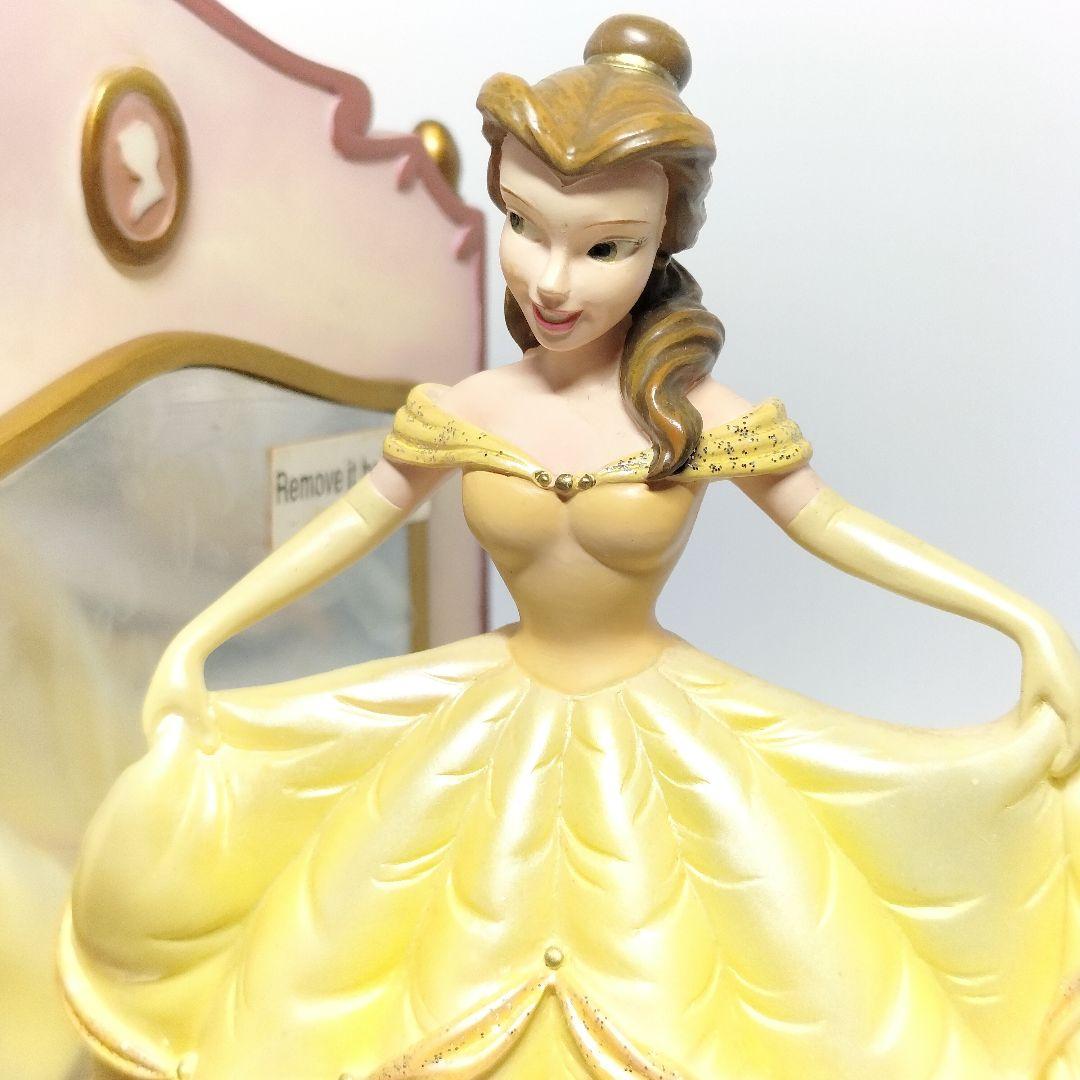 レア ディズニー 美女と野獣 スノードーム フィギュア スノーグローブ 希少品