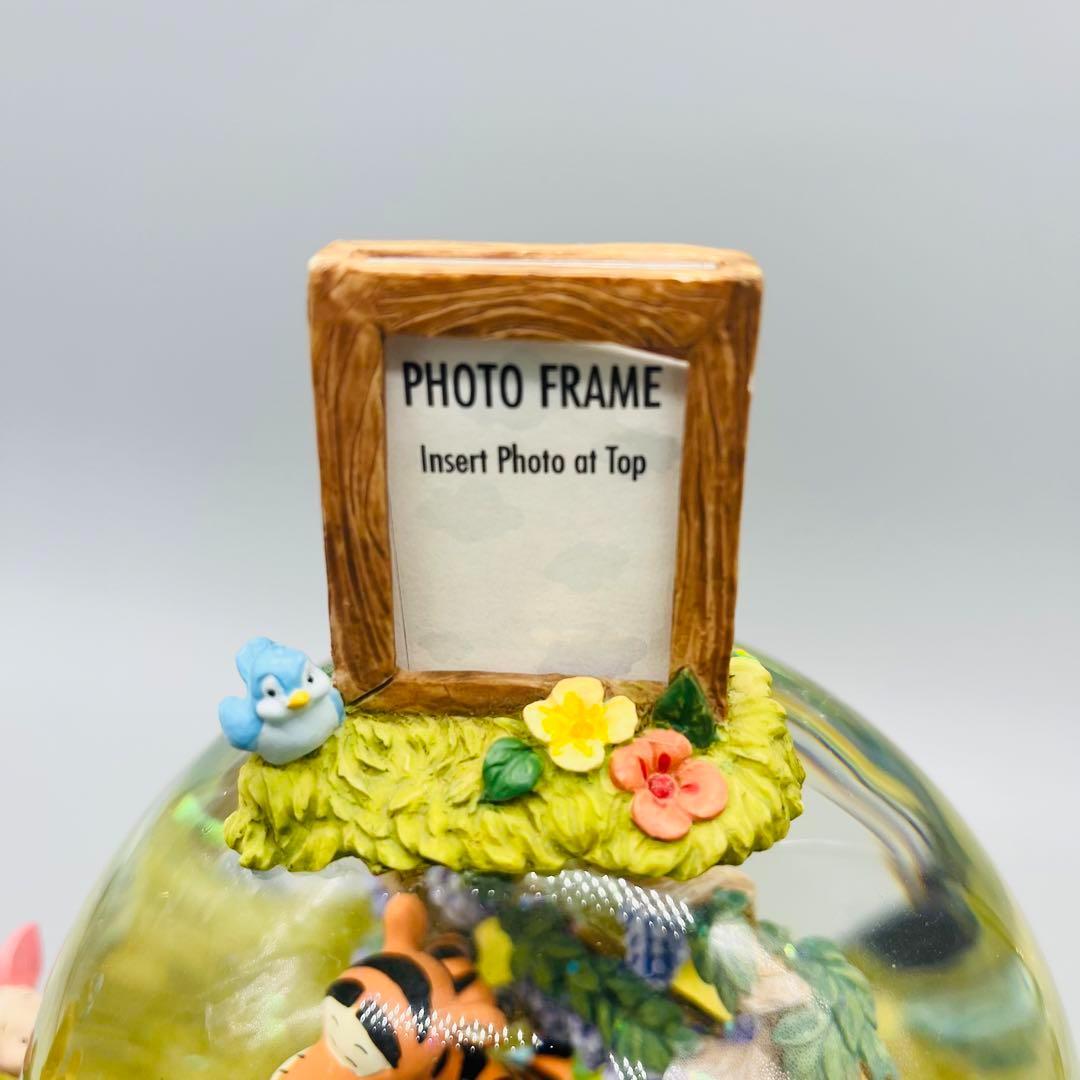 ［レア］くまのプーさんオルゴール　スノードーム　スノーグローブ