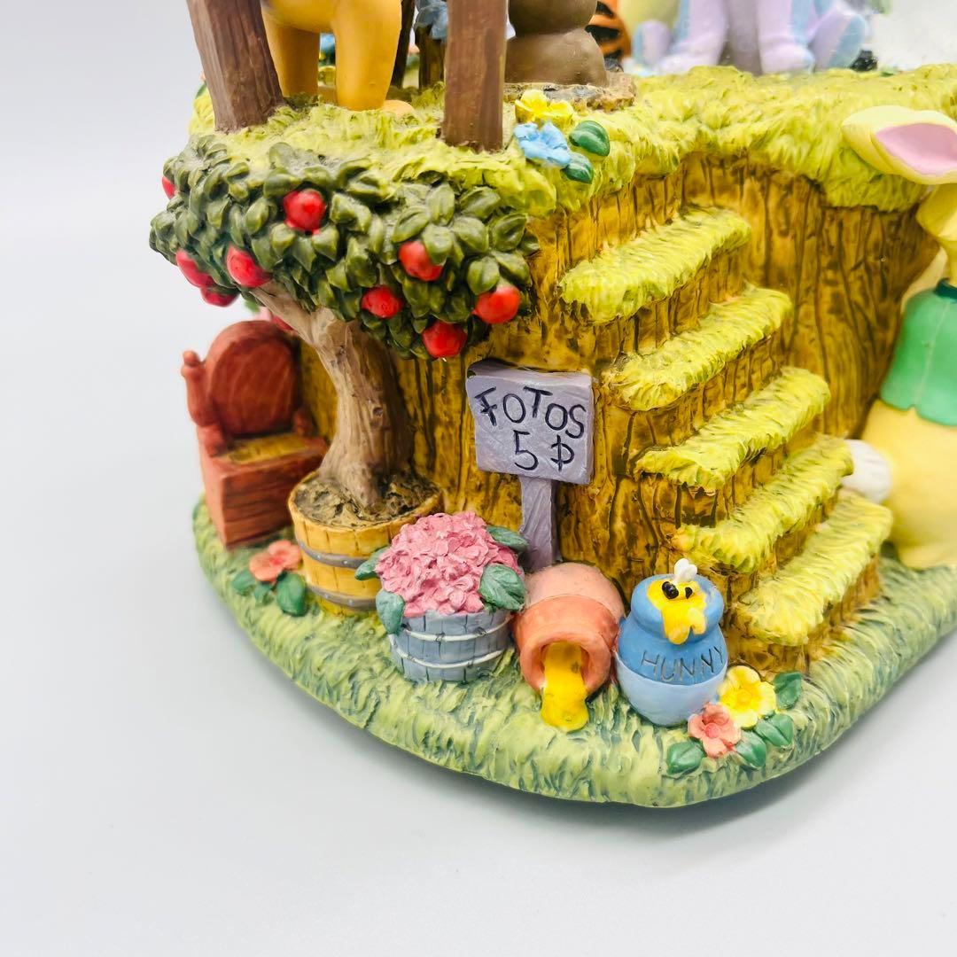 ［レア］くまのプーさんオルゴール　スノードーム　スノーグローブ