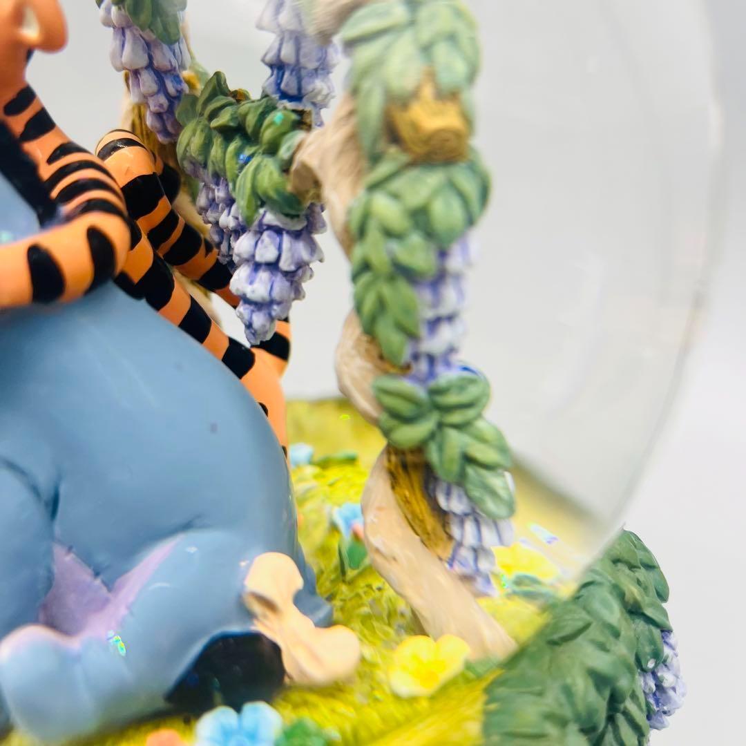 ［レア］くまのプーさんオルゴール　スノードーム　スノーグローブ