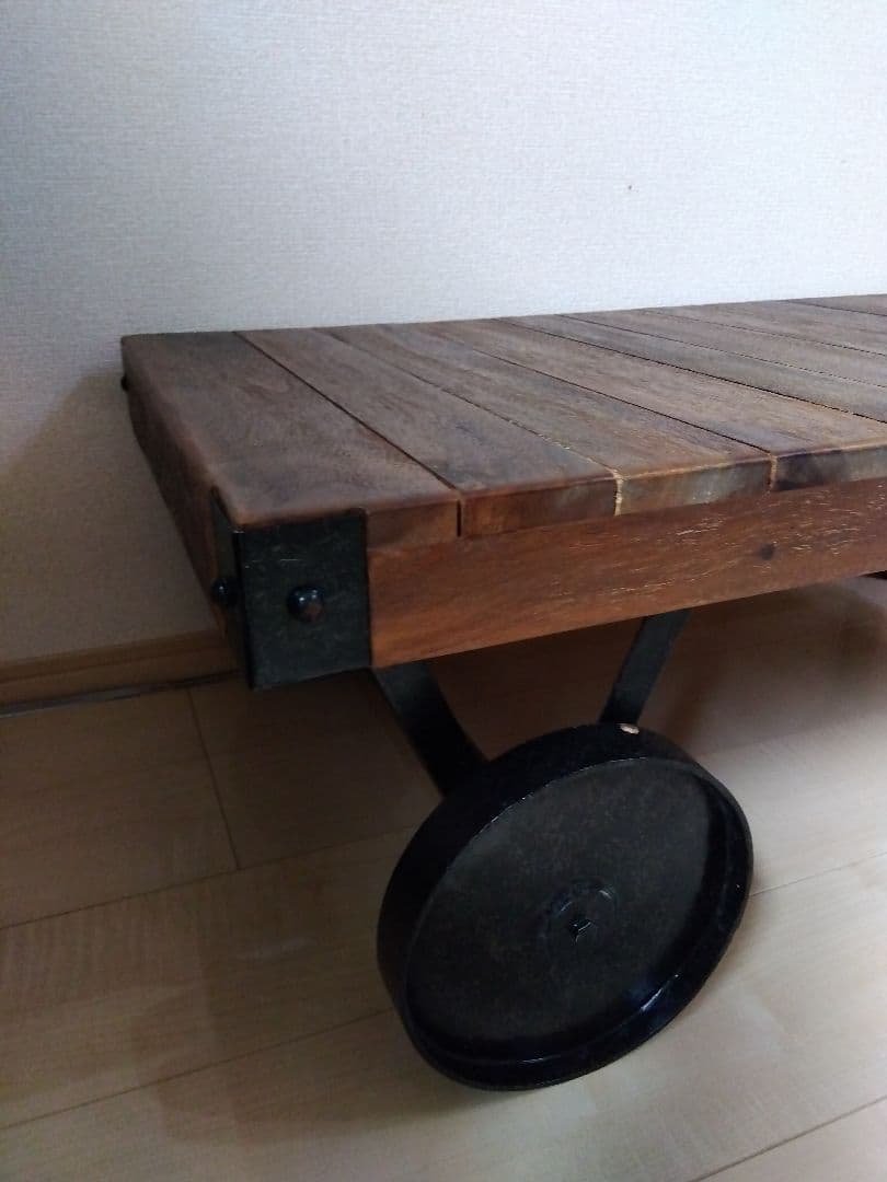 車輪付き　トロリーテーブル