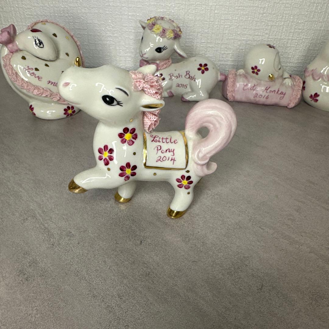 アイリッシュドレスデン 干支　5体セット