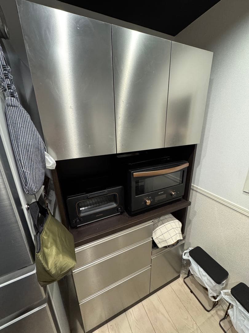 ※美品※ 国産※ 高橋木工所 エイク　EYCK薄型食器棚