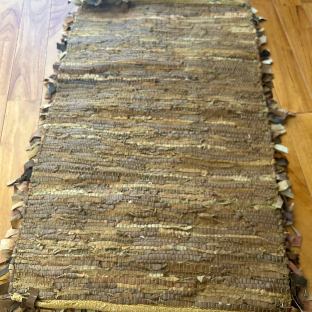 スウェードラグ　シャギーラグ　53x90サイズ×２枚