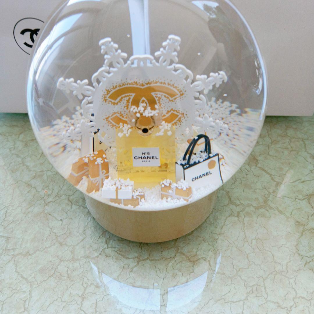 シャネル　CHANEL スノードーム　クリスタル　スノーボール　VIPギフト