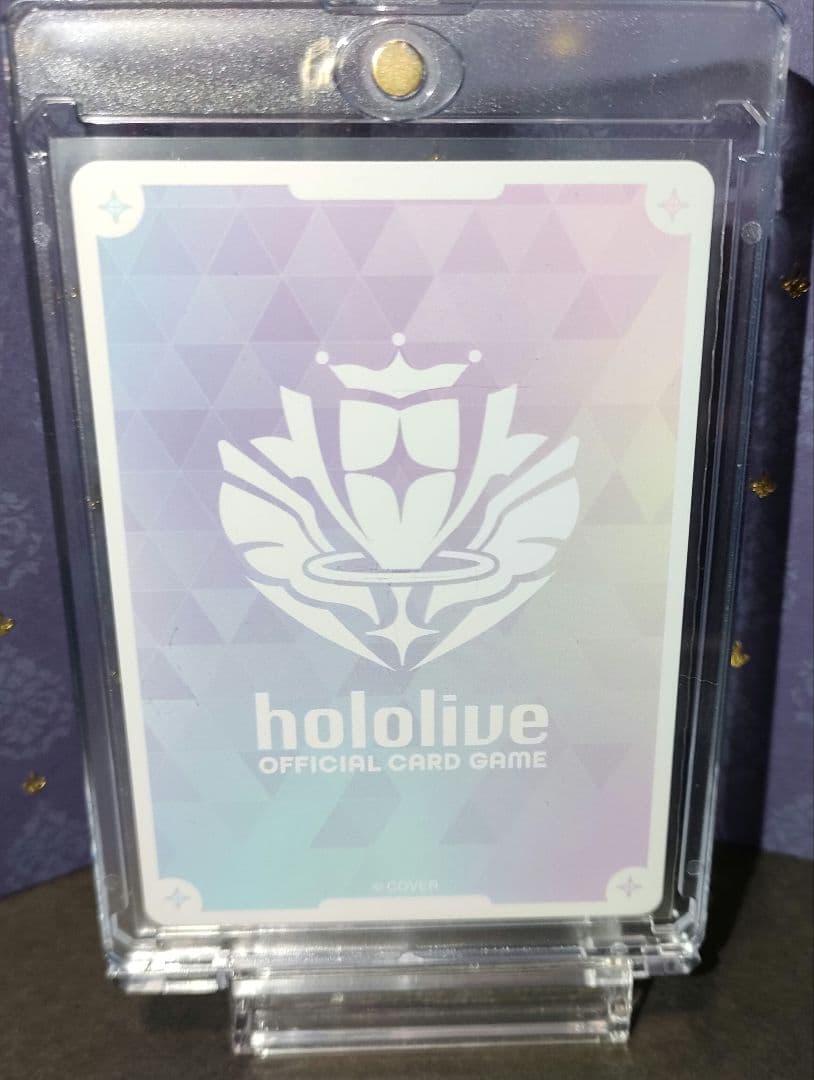 ホロライブカード ラプラス・ダークネスSEC hBP04-005 ホロカ サイン