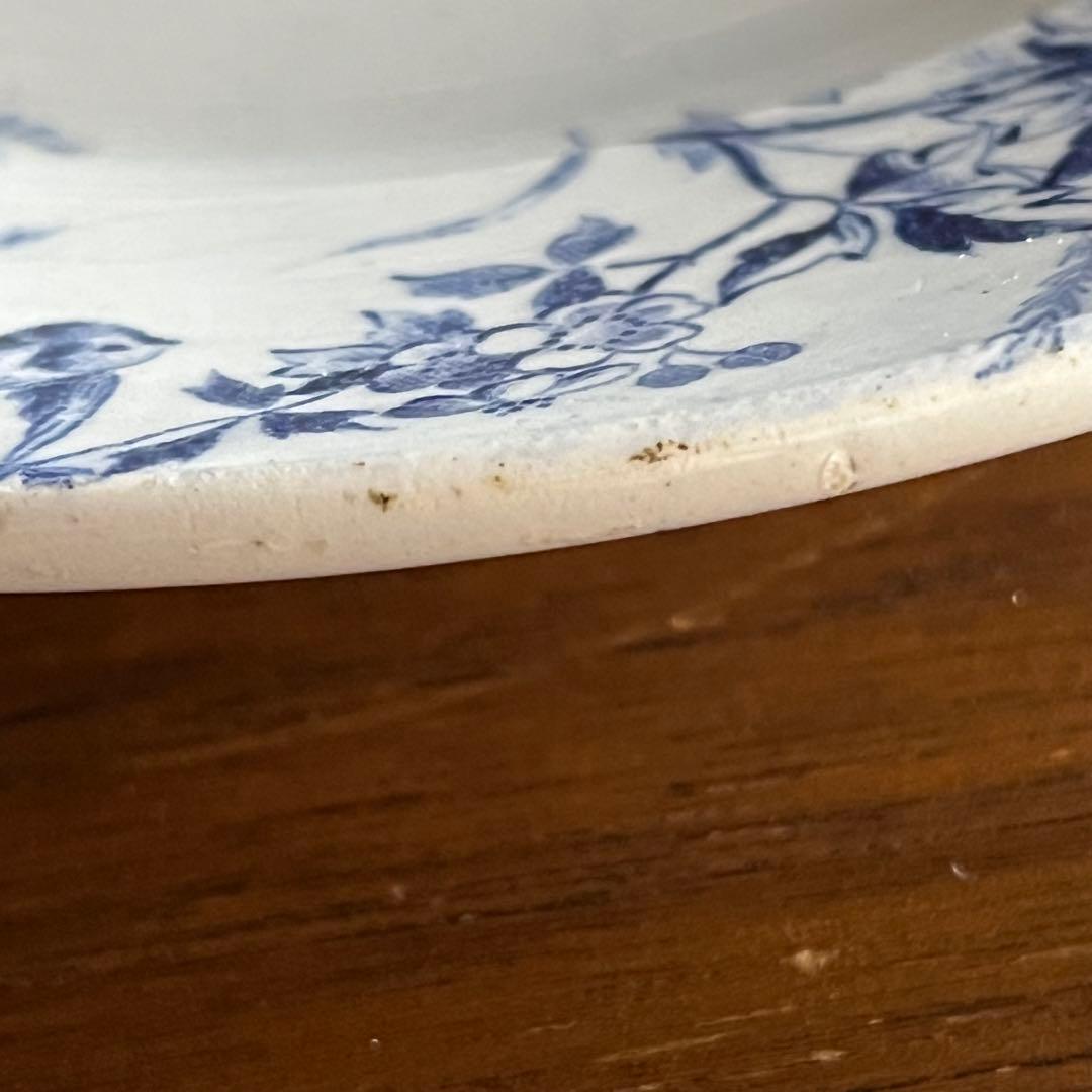 クレイユモントロー Linotte リノット デザート皿 フランスアンティーク