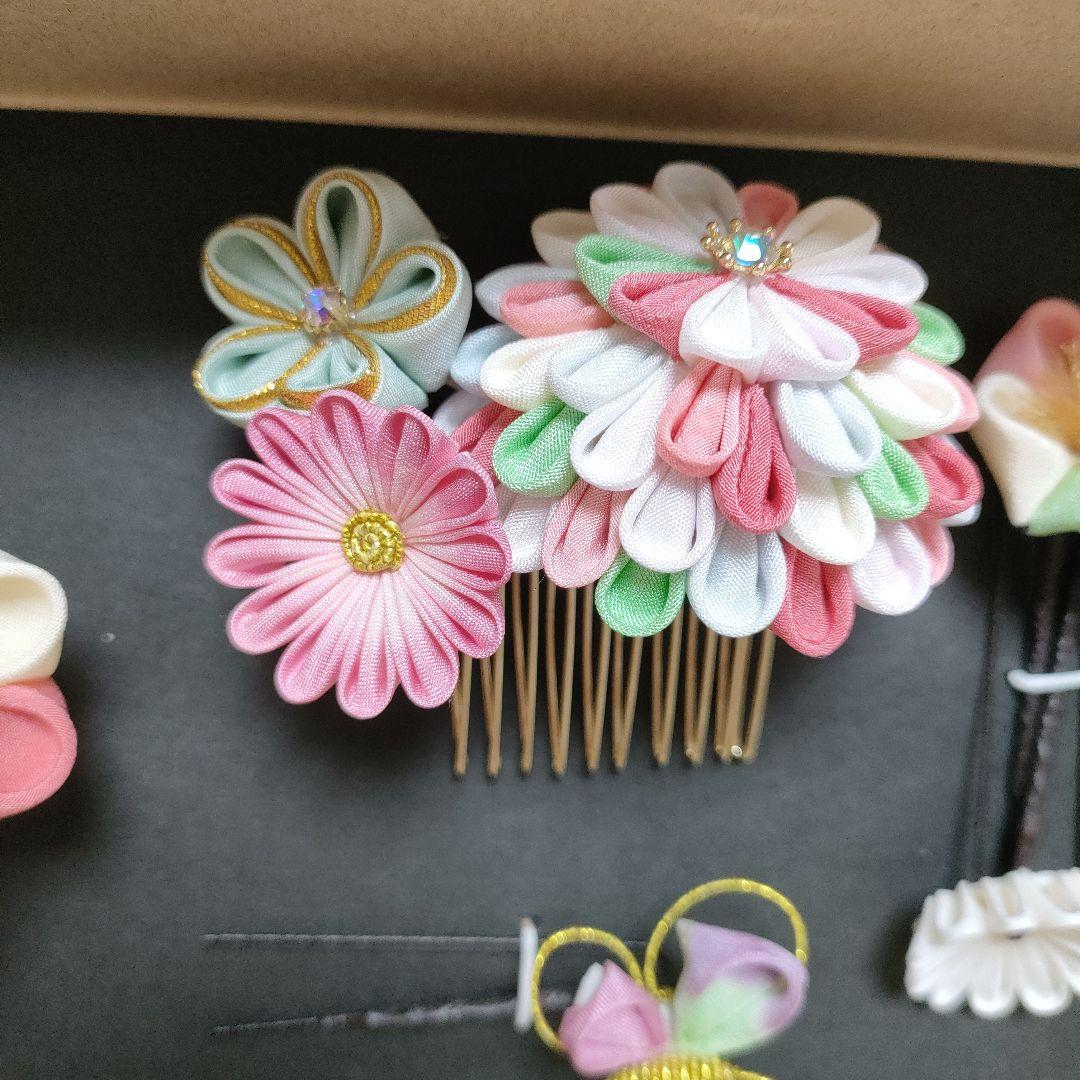 髪飾りセット 七五三　7歳