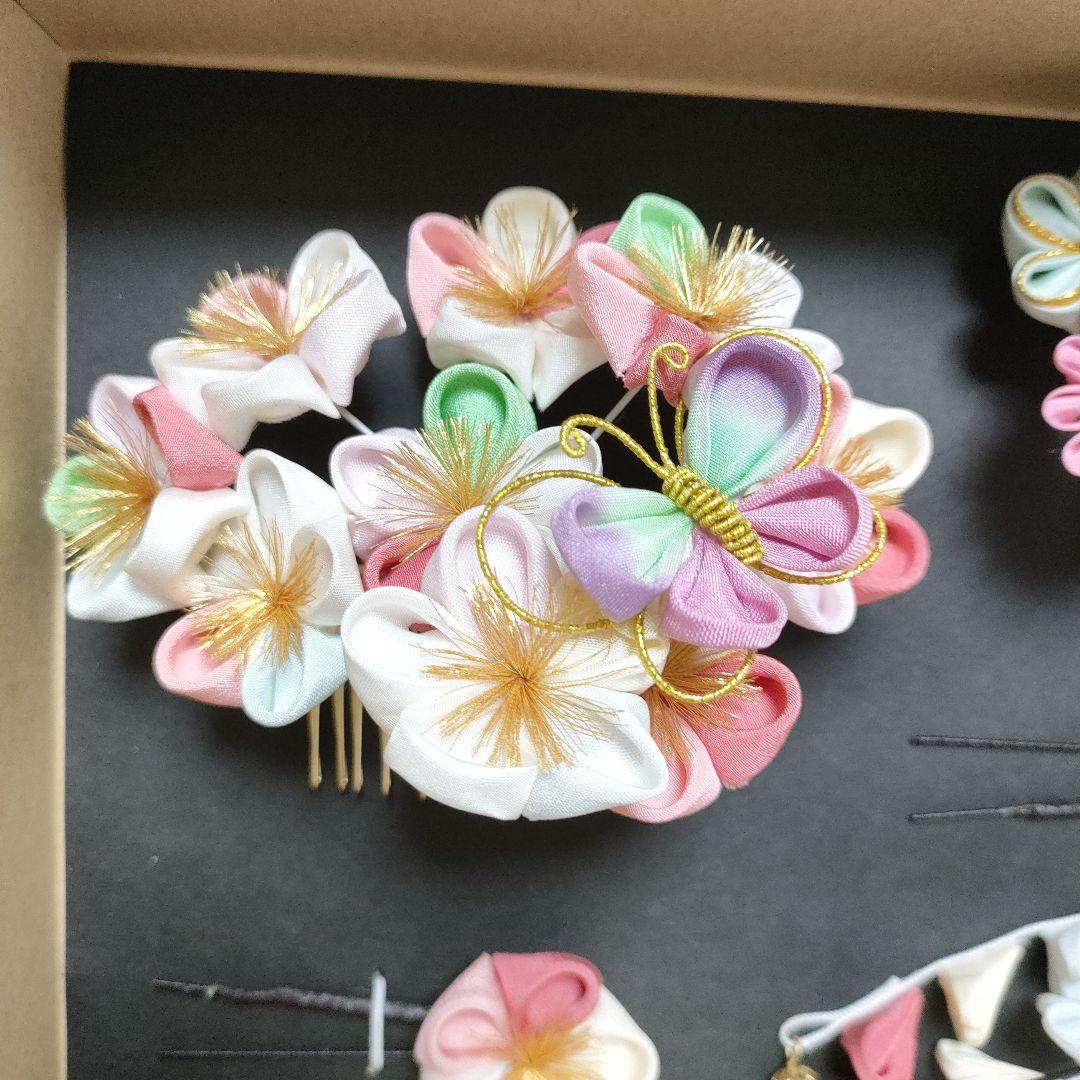 髪飾りセット 七五三　7歳