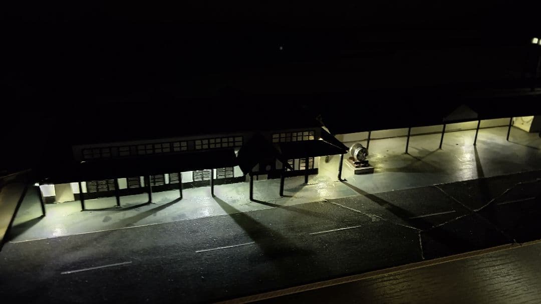 Nゲージ旧室蘭駅風ジオラマ - メルカリ