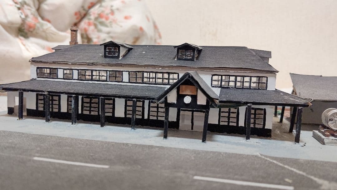 Nゲージ旧室蘭駅風ジオラマ - メルカリ