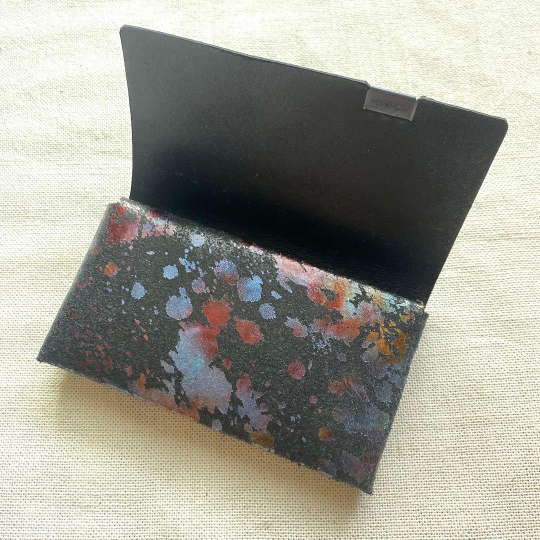 【新品未使用】所作 Shosa 名刺入れ カード入れ オーロラ コースター2枚