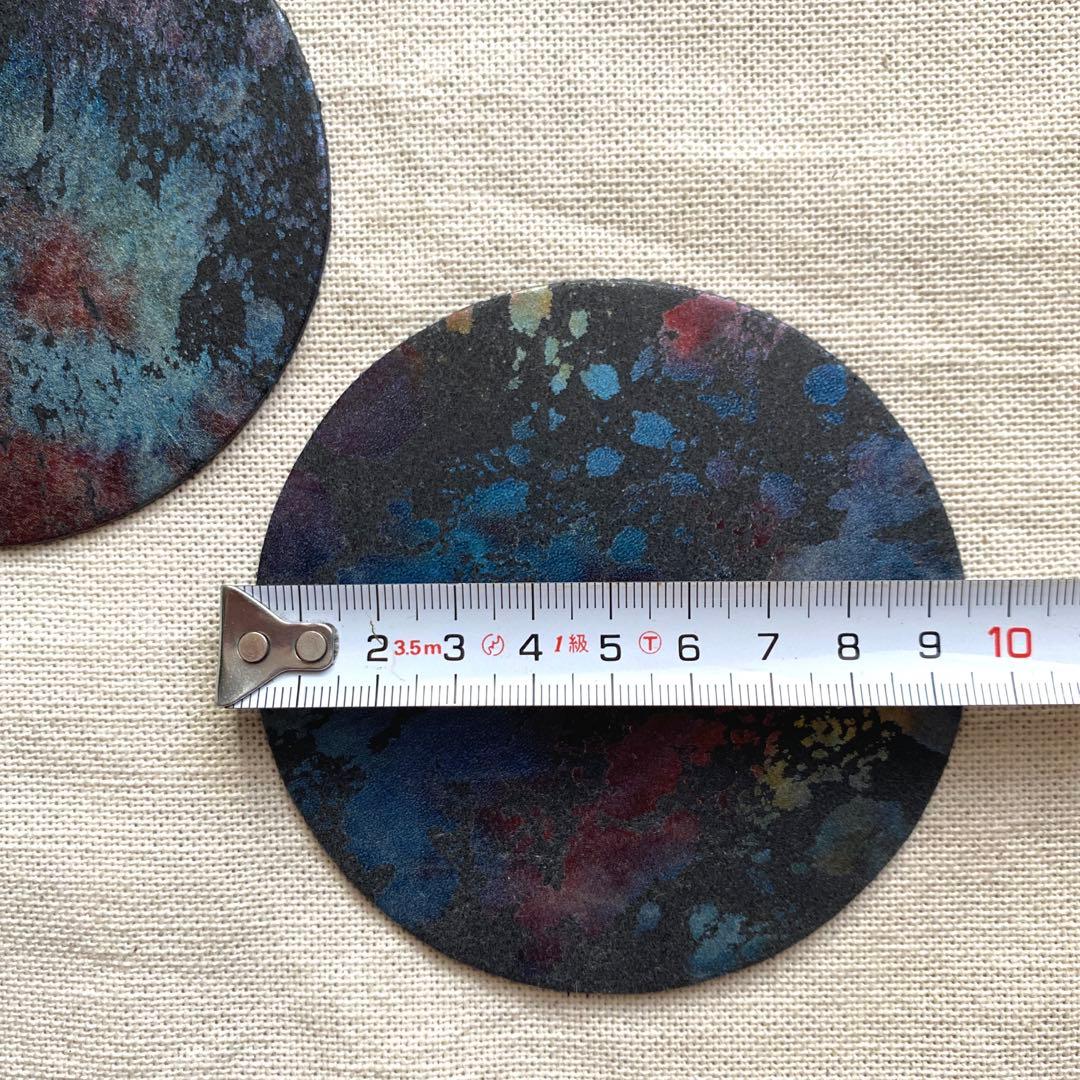 【新品未使用】所作 Shosa 名刺入れ カード入れ オーロラ コースター2枚