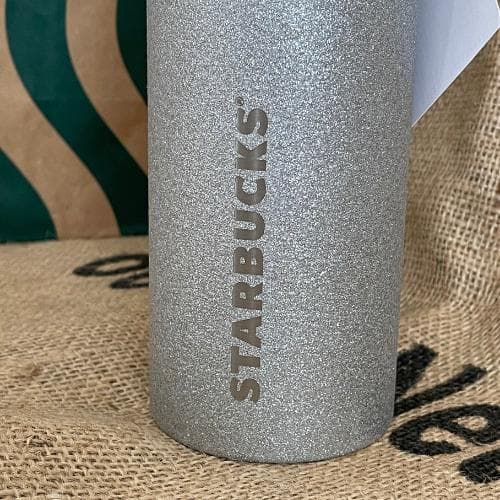 スターバックス2023】新品未使用｜グリッターシルバー ステンレス