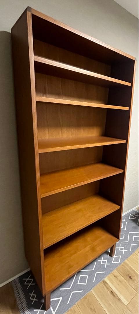 本棚・本収納 ANTON BOOKSHELF brown