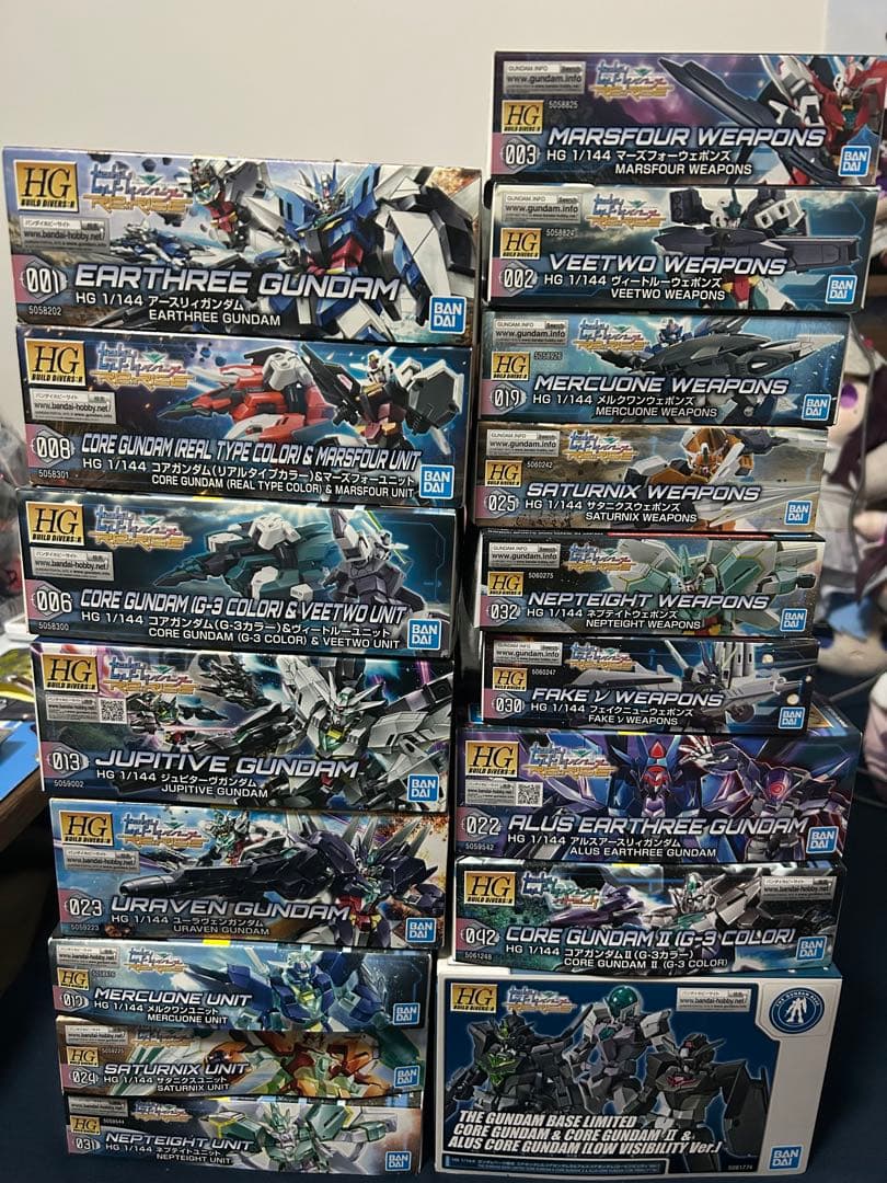 HG1/144 ビルドダイバーズリライズガンプラ まとめ売り（新品未 開封
