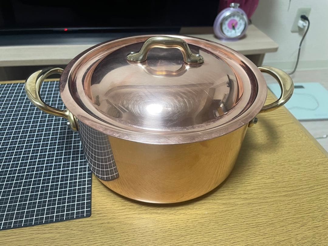 Mauviel ムヴィエール 両手鍋 シチューパン 20cm 1.5mm厚 銅鍋 - メルカリ